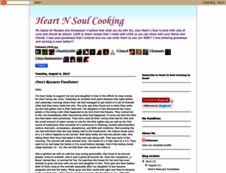heartnsoulcooking.blogspot.com screenshot