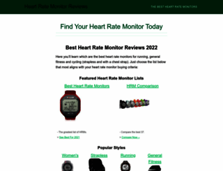 heartratemonitorreviewstips.com screenshot