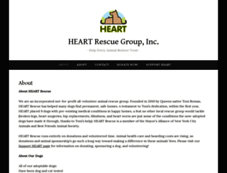 heartrescuegroup.com screenshot