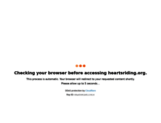 heartsriding.org screenshot