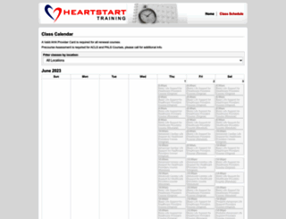 heartstartny.enrollware.com screenshot