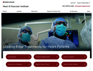 heartsurgery.templehealth.org screenshot