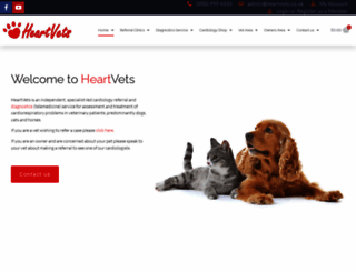 heartvets.co.uk screenshot