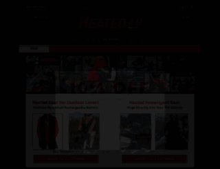 heatedclothing4u.com screenshot