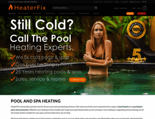 heaterfix.com.au screenshot