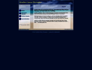 heatheramostherapies.co.uk screenshot
