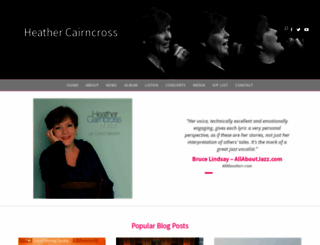 heathercairncross.com screenshot