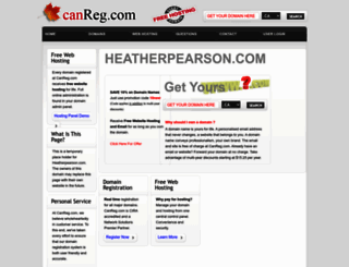 heatherpearson.com screenshot