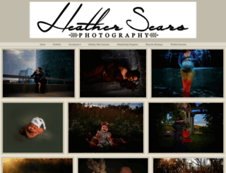 heathersearsphotography.com screenshot