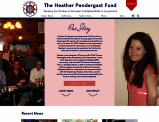 heathersfund.org screenshot