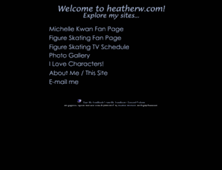 heatherw.com screenshot