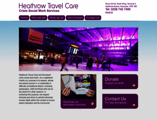 heathrowtravelcare.co.uk screenshot