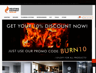 heatingequipmentsales.com screenshot