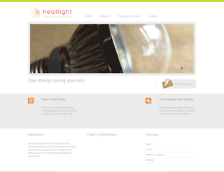 heatlight.co.za screenshot