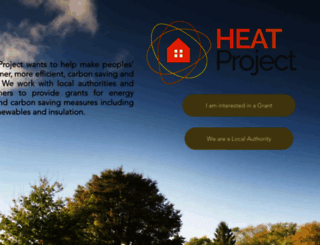 heatproject.co.uk screenshot