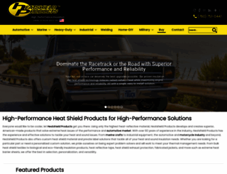 heatshieldproducts.com screenshot