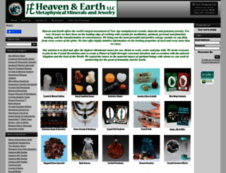 heavenandearthjewelry.com screenshot