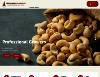 heavencashew.com screenshot