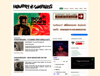 heavenly-sweetness.com screenshot