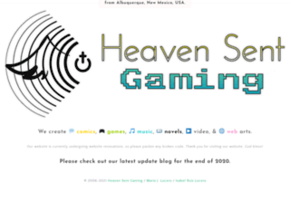 heavensentgaming.com screenshot