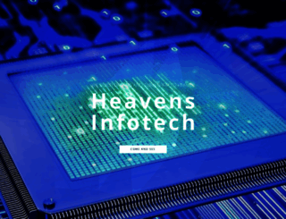 heavensinfotech.com screenshot
