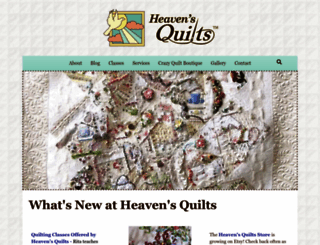 heavensquilts.com screenshot