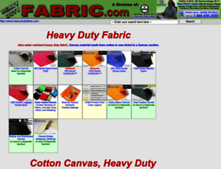 heavydutyfabric.com screenshot