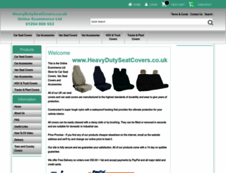 heavydutyseatcovers.co.uk screenshot