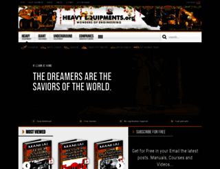 heavyequipments.org screenshot