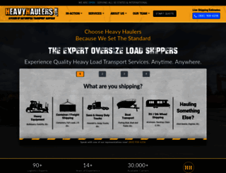 heavyhaulers.com screenshot