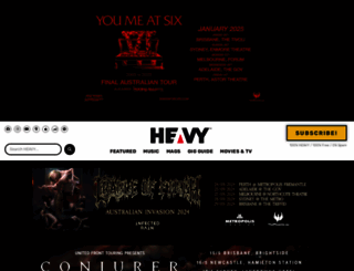 heavymag.com.au screenshot
