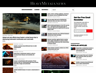 heavymetals.news screenshot