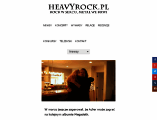 heavyrock.eu screenshot
