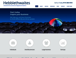hebblethwaites.com screenshot