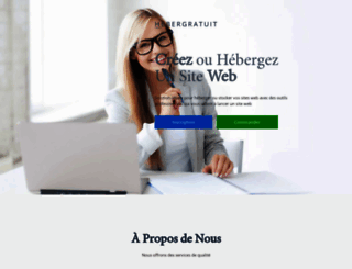 hebergratuit.com screenshot