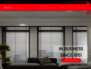 hebertblindco.com screenshot