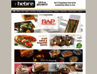 hebrepackaging.com screenshot