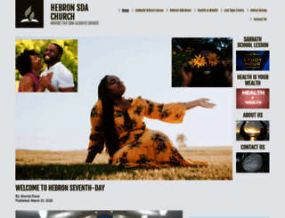 hebron22.adventistchurchconnect.org screenshot