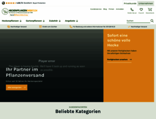 heckenpflanzendirekt.ch screenshot