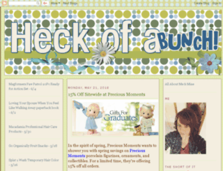 heckofabunch.blogspot.com screenshot