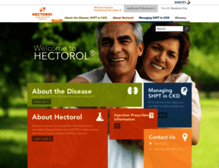 hectorol.com screenshot