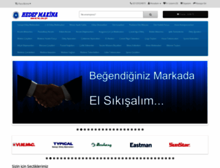 hedefmakina.com screenshot