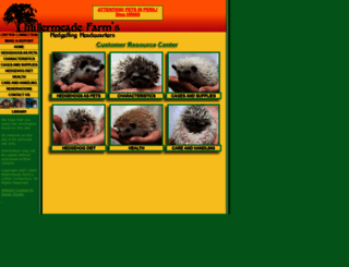 hedgehogheadquarters.com screenshot
