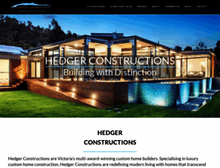 hedgerconstructions.com.au screenshot