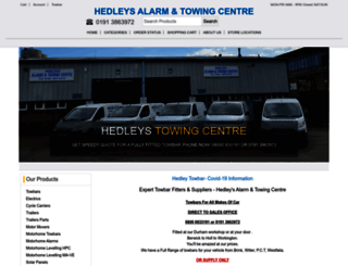 hedley-towbars.co.uk screenshot