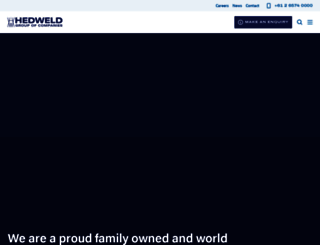hedweld.com.au screenshot