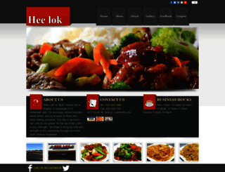 heelokchineserestaurant.com screenshot