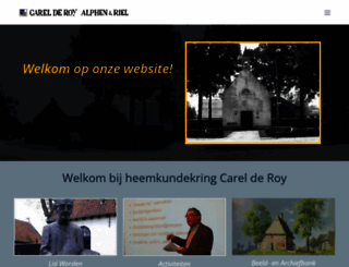 heemkundecarelderoy.nl screenshot
