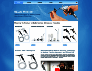 hega-medical.com screenshot