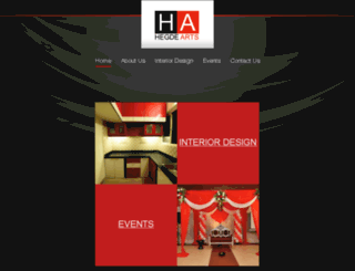 hegdearts.com screenshot